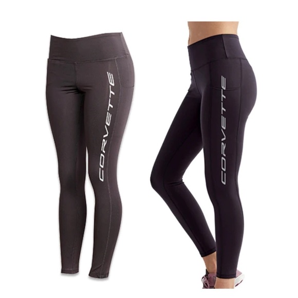 LADIES C8 CORVETTE LUNA LEGGINGS - Picture 1 of 3